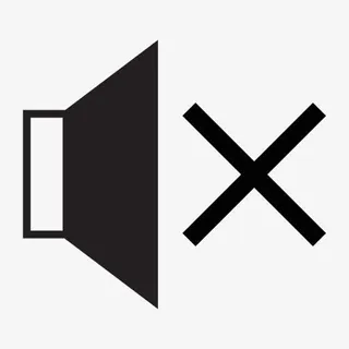 声音静音标志图标免抠 声音静音标志图标免抠
