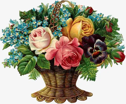 田园风图片装饰卡通免抠