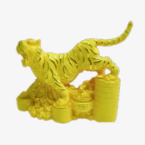 金属老虎免抠