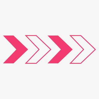 霓虹风格前进箭头免抠其他元素