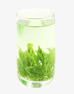 透亮的毛尖茶汤免抠