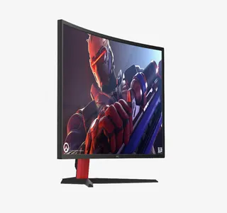 曲面电竞显示屏免抠