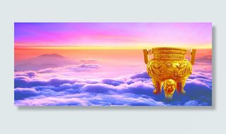 诚信商务背景高清