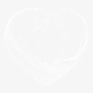 透明水花（心形）免抠