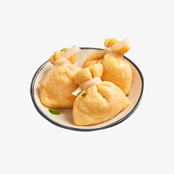 鱼籽福袋关东煮免抠