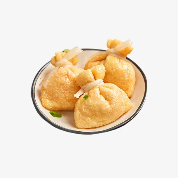 鱼籽福袋关东煮免抠