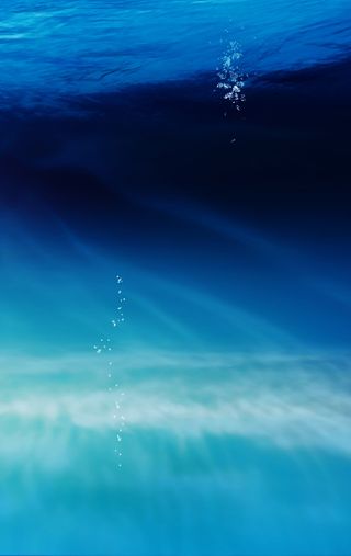 蓝色海底背景素材高清