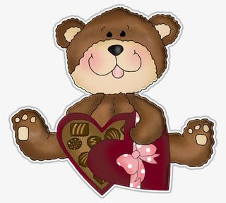 卡通剪纸小熊免抠