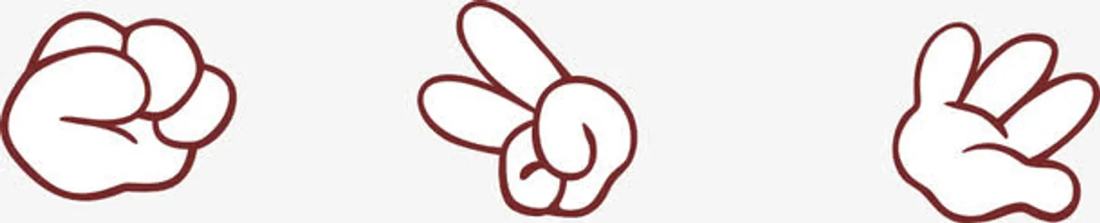 石头剪刀布免抠