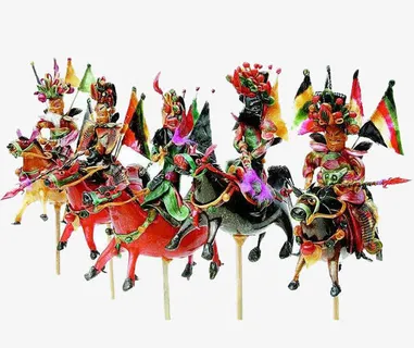 将士出征糖塑免抠