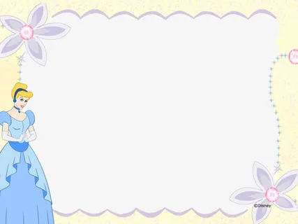 小公主可爱相框设计模板免抠 小公主可爱相框设计模板免抠