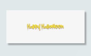 万圣节字体11免抠