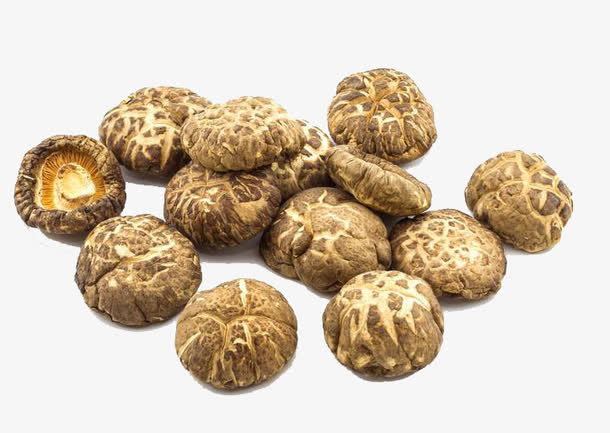 干香菇摄影免抠