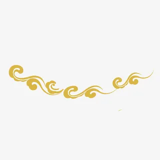 中国风祥云边框免抠
