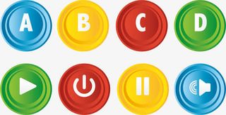 矢量图游戏机素材免抠