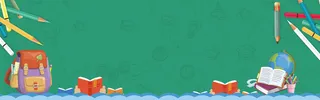 卡通教育培训banner高清