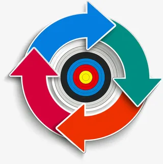 商务信息图表示意图免抠