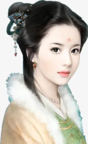 古代美女免抠