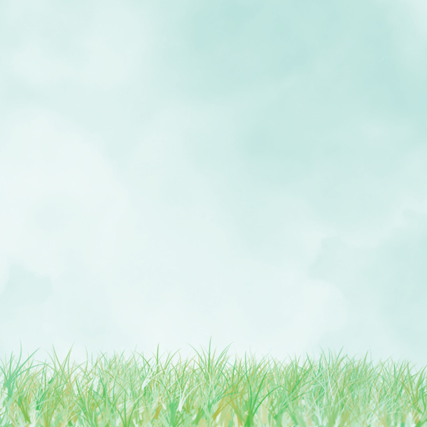 小清新青草图免抠