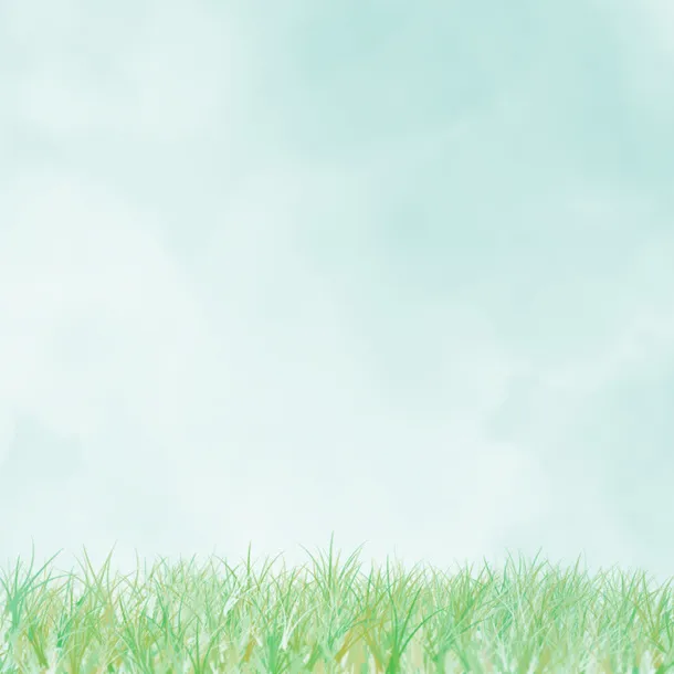 小清新青草图免抠