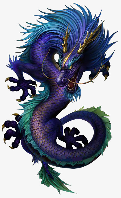 中国的象征龙王免抠