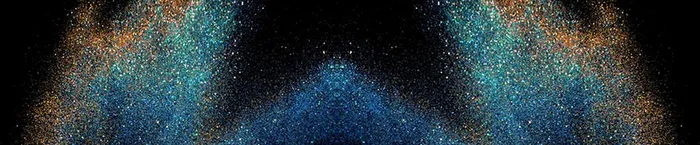 炫彩星空背景图片高清