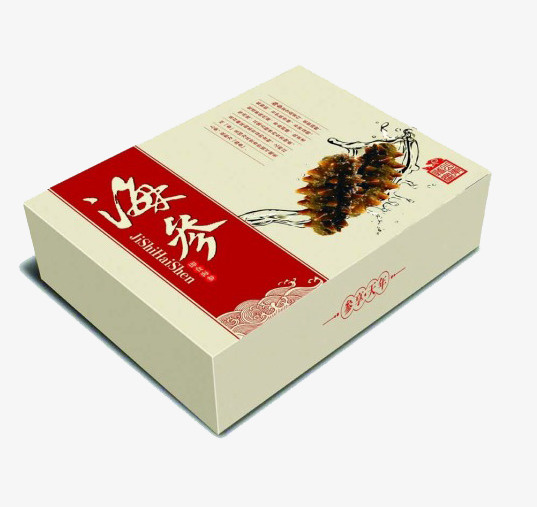 海参礼品包装盒免抠