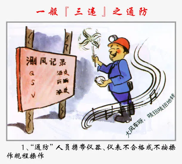 煤矿“三违”之通防免抠