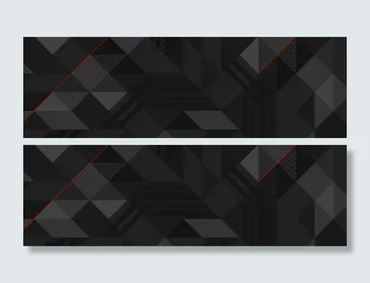 黑色几何背景高清