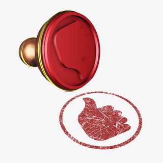 大拇指印章免抠