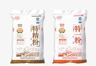 面粉袋包装图片免抠
