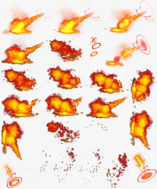 Q版手游特效免抠