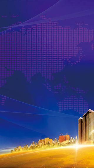 全球商务H5背景高清