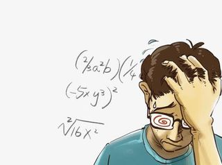 考试学习卡通人物免抠