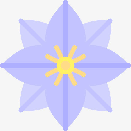 铁线莲图标免抠