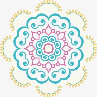 欧式复古底纹矢量免抠