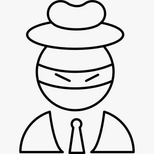 稻草人的头穿职业装图标免抠