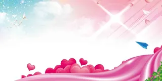 全民慈善海报背景模板高清