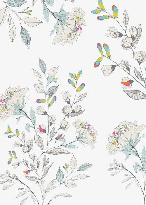 手绘花朵花卉植物免抠