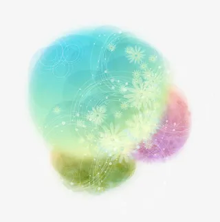 水彩装饰免抠