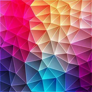 绚丽立体褶皱折纸背景矢量素材