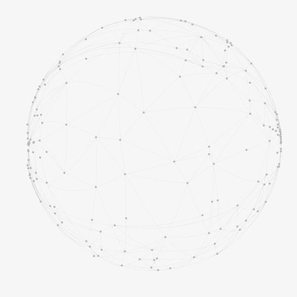 地球网状素材免抠