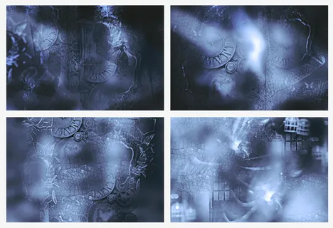 梦幻塑料纹理PNG免抠