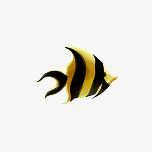 卡通海洋小鱼免抠
