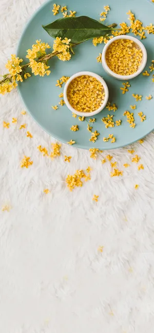 中国风秋季桂花甜品滋润高清