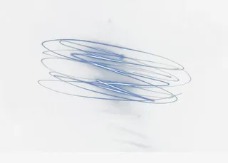 蓝色光线效果元素免抠