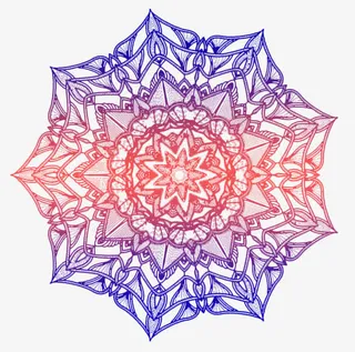 蓝紫色多边形背景图案