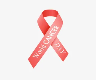 粉红色折叠效果彩带免抠