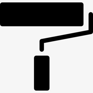 油漆涂料辊图标免抠