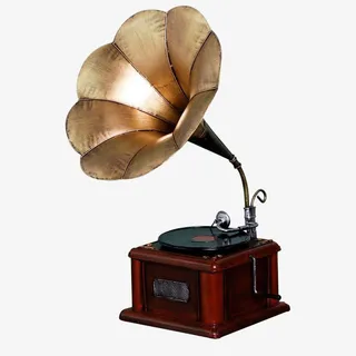 旧上海老式唱机免抠